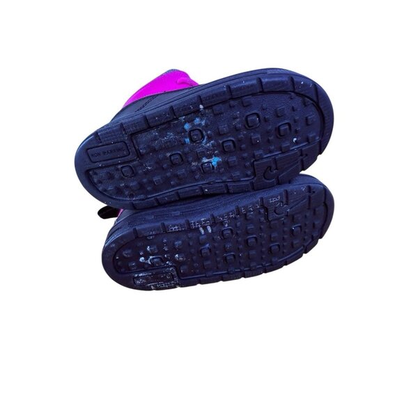 Girls Nike ACG Woodside 2 High Winter Boots 7C Pink Black - Picture 7 of 10